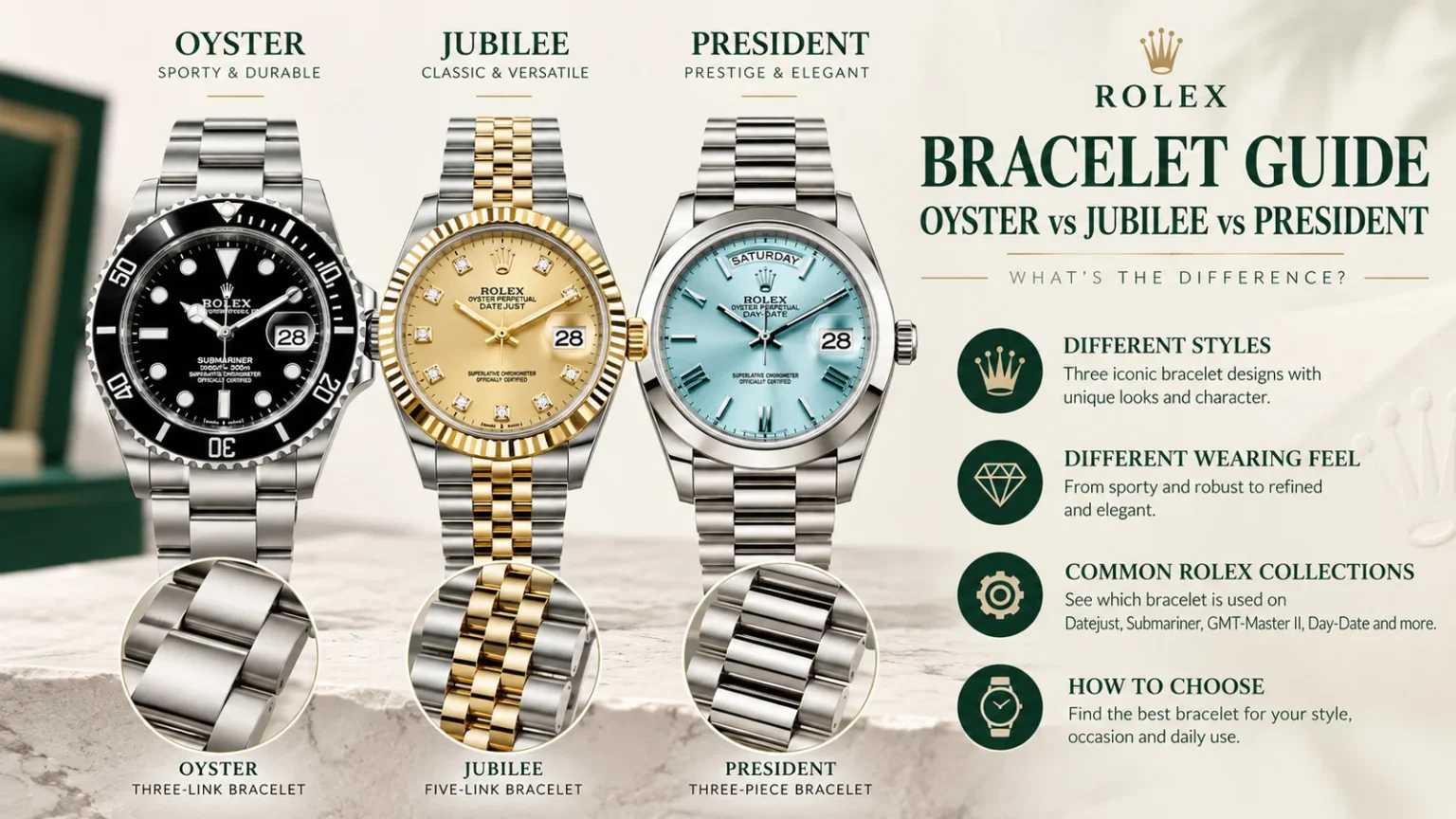 Rolex Bracelet Type
