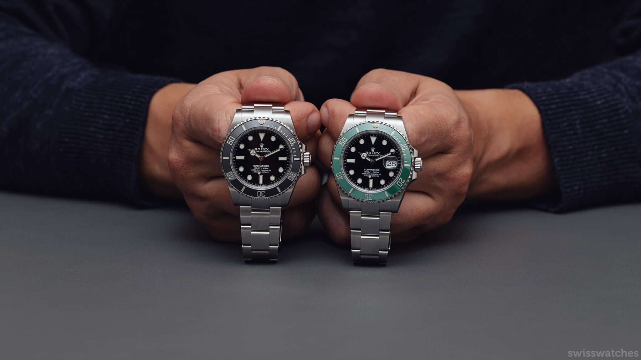 Rolex-Submariner-No Date-vs-Date